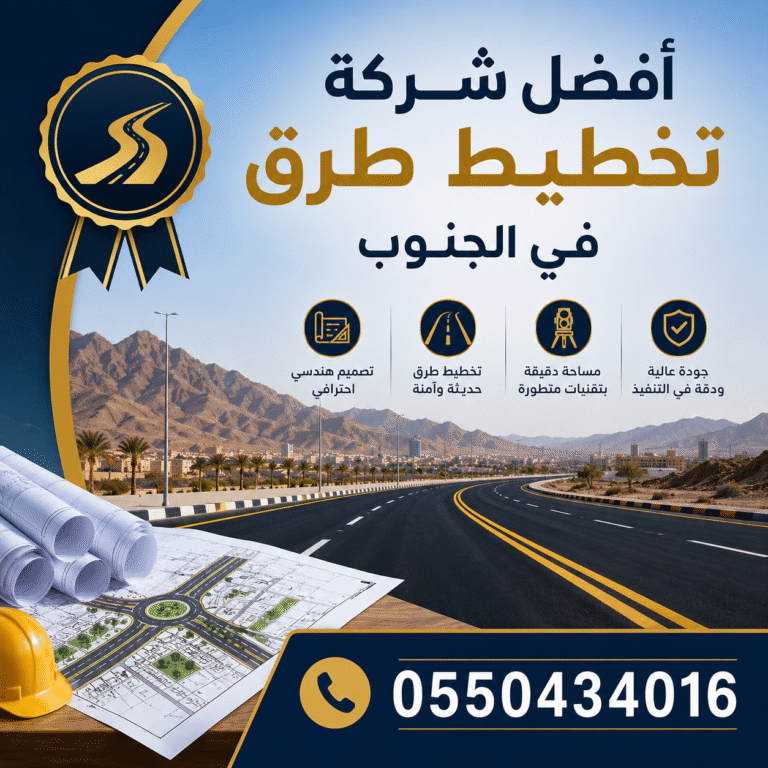 أفضل شركة تخطيط طرق في الجنوب